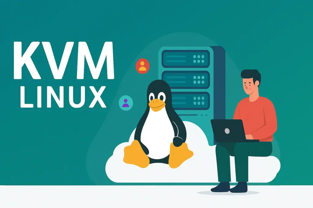 kvm linux banner
