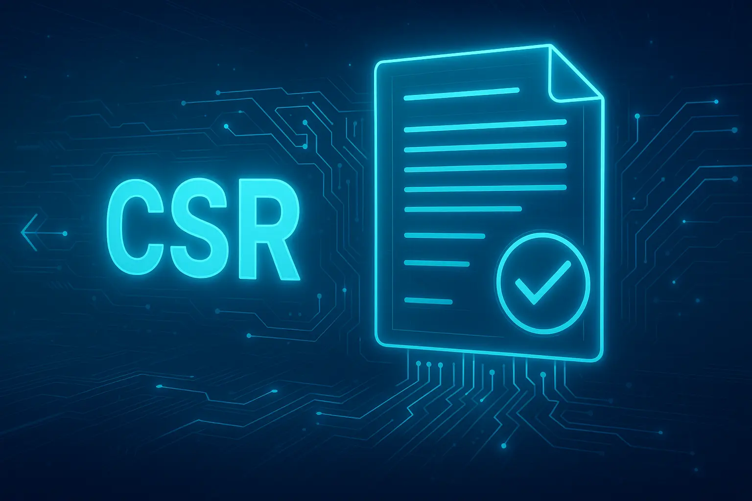 certificate signing request