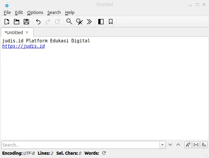 featherpad preview judis