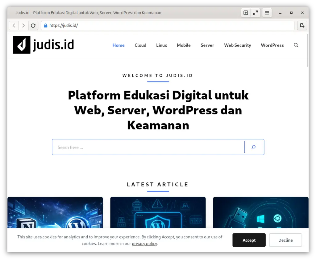 midori browser preview judis