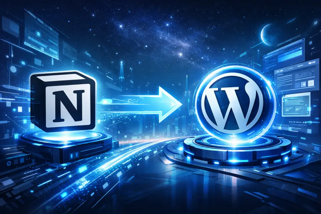 new migration notion to wordpress