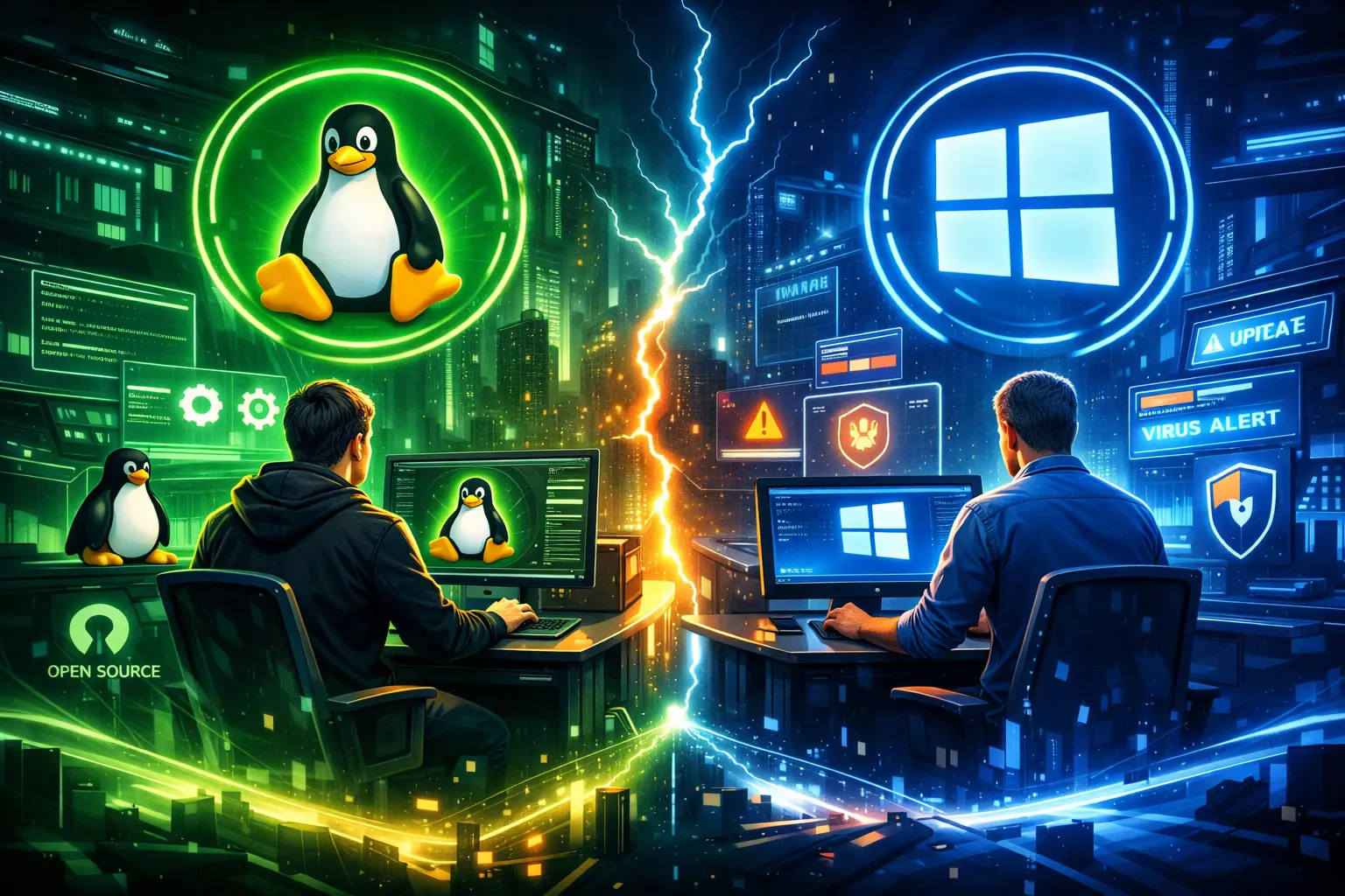 mengapa harus berpindah ke linux dari windows