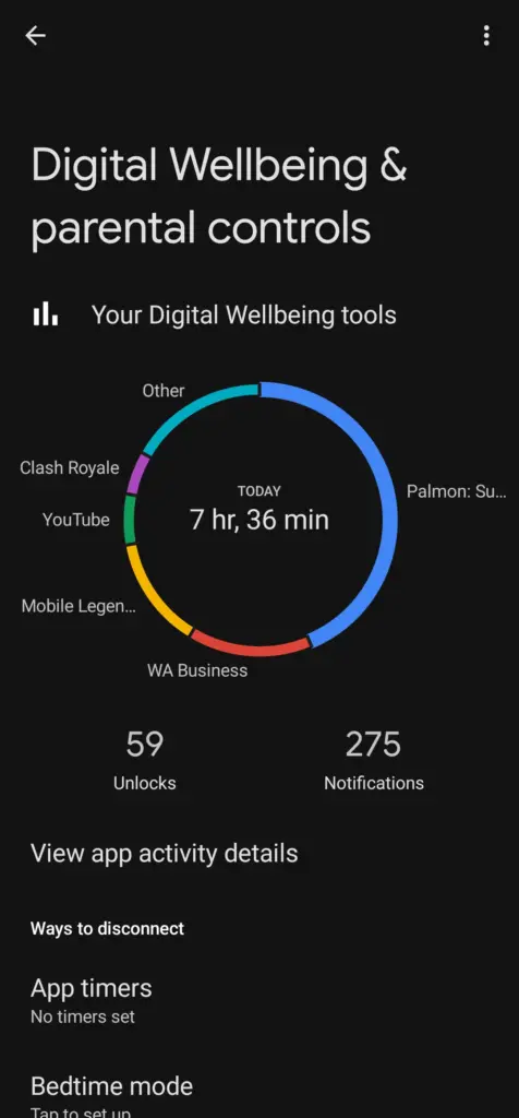 parental control digital wellbeing